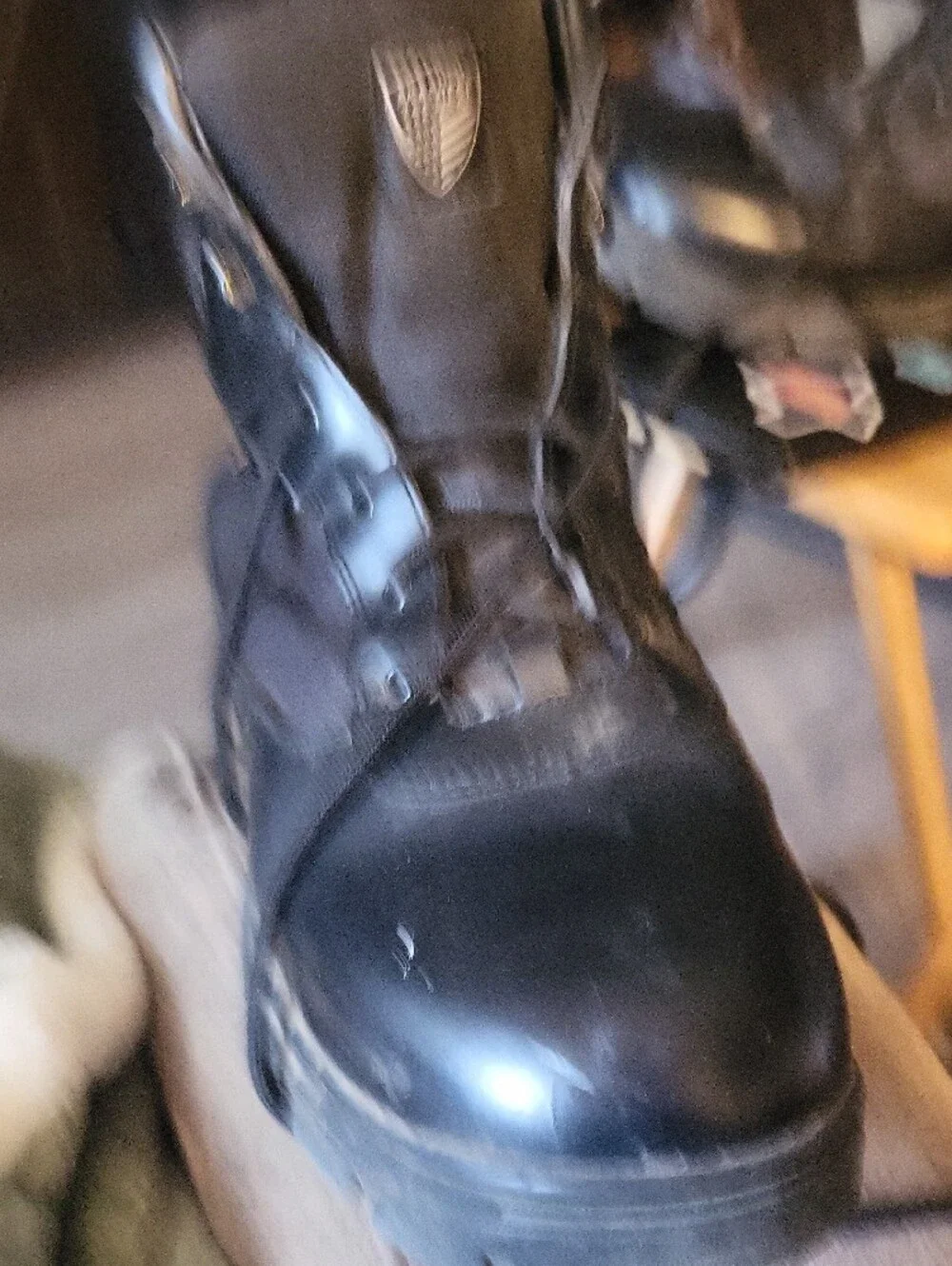 Skechers Black Waterproof Work Boots